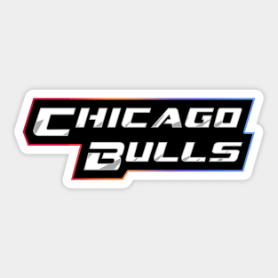 Chicago Bulls Basketball Team Sticker